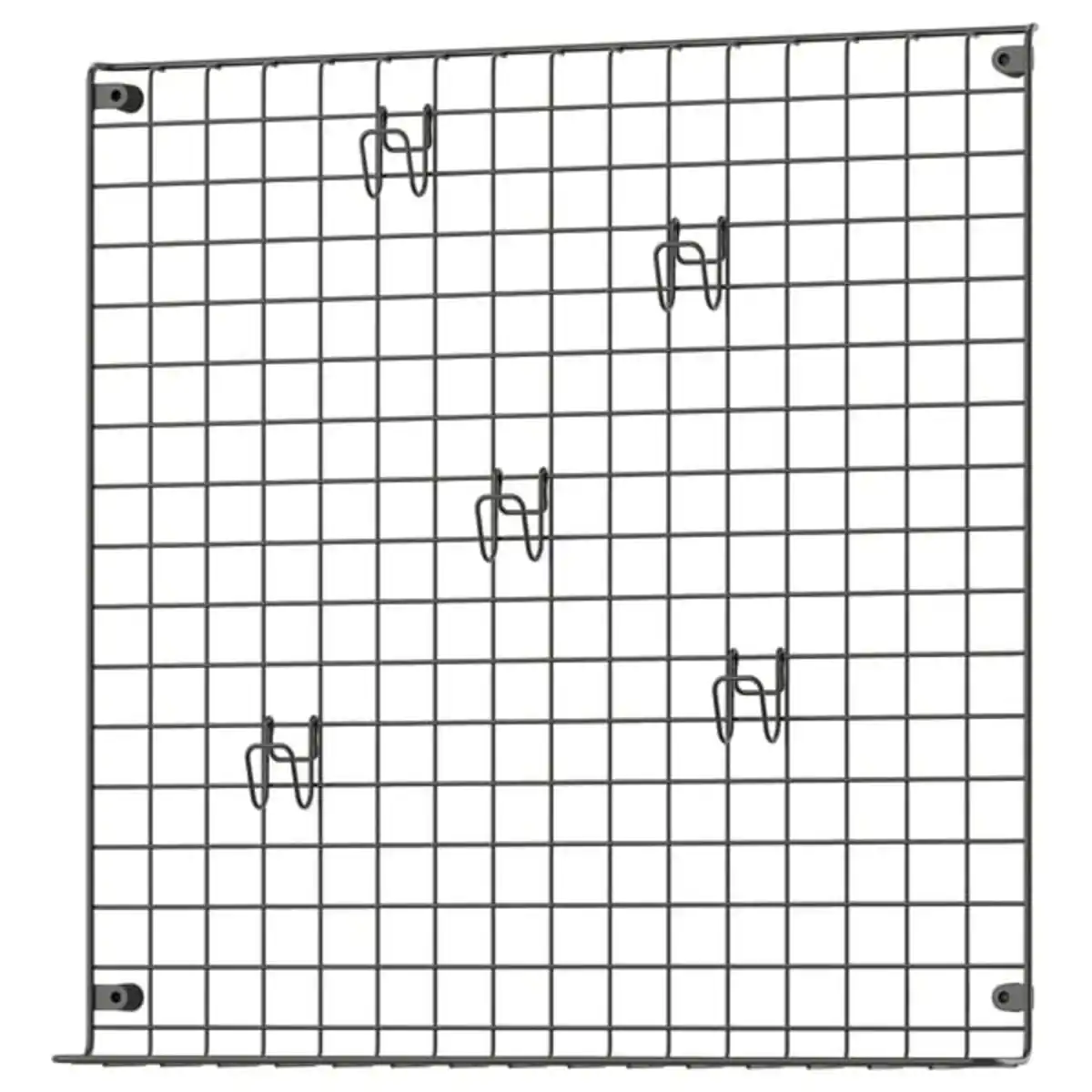 Bild 1 von GREJIG Wandgitter mit Ablage, grau, 58x59 cm