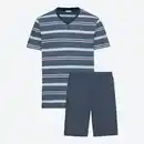 Bild 1 von Herren-Shorty mit Streifen, 2-teilig