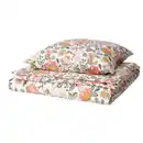 Bild 1 von DAGGSALVIA Bettwäsche-Set, 2-teilig, bunt/Blumenmuster, 140x200/80x80 cm