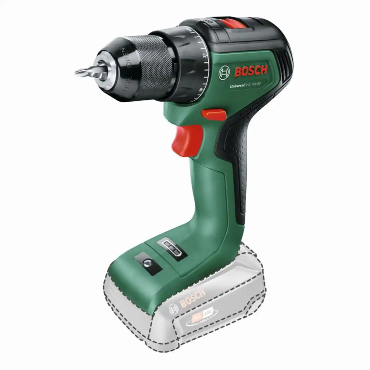 Bild 1 von Bosch Akku-Bohrschrauber 'UniversalDrill 18V-60' ohne Akku