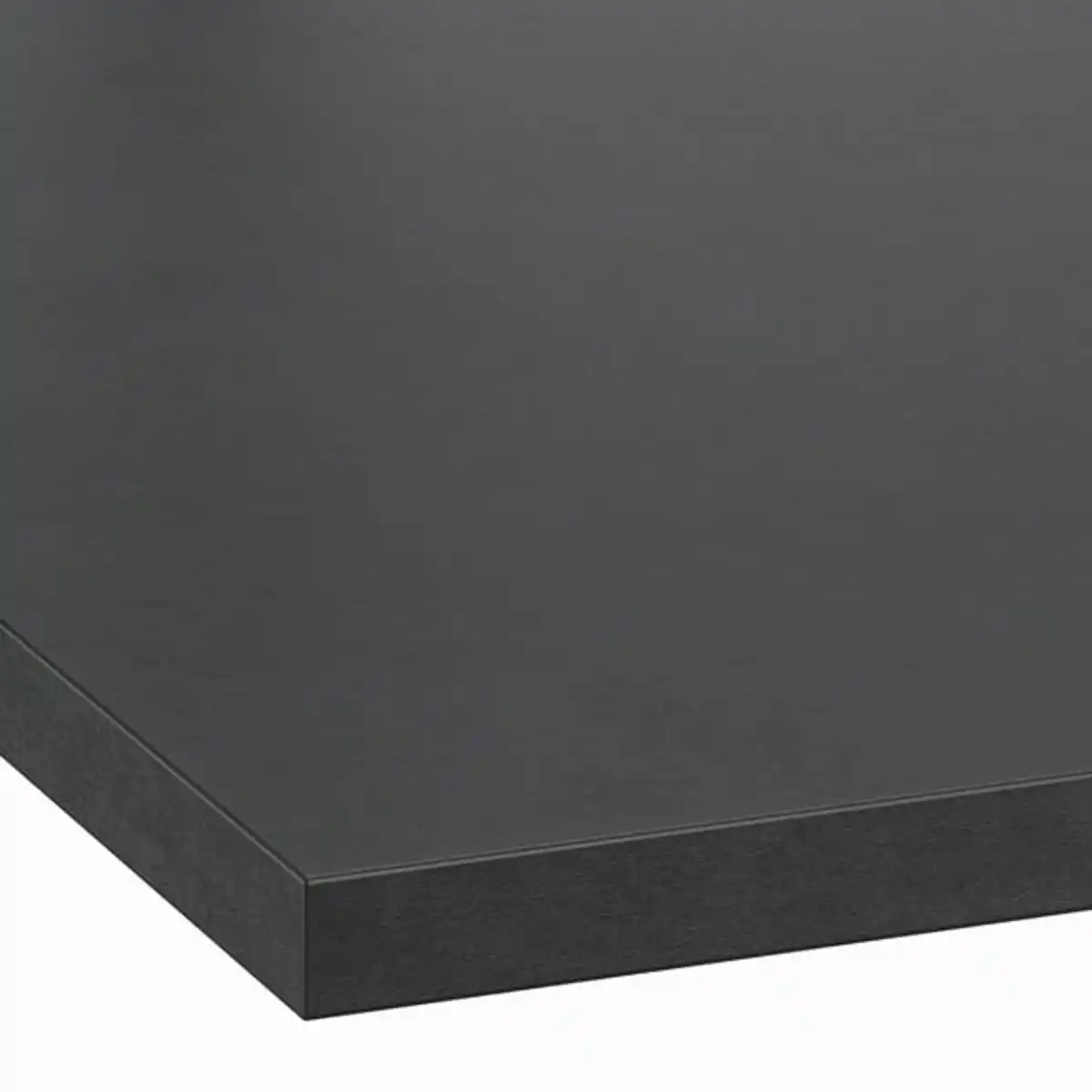 Bild 2 von EKBACKEN Maßarbeitsplatte, schwarz/Laminat, 45.1-63.5x2.8 cm