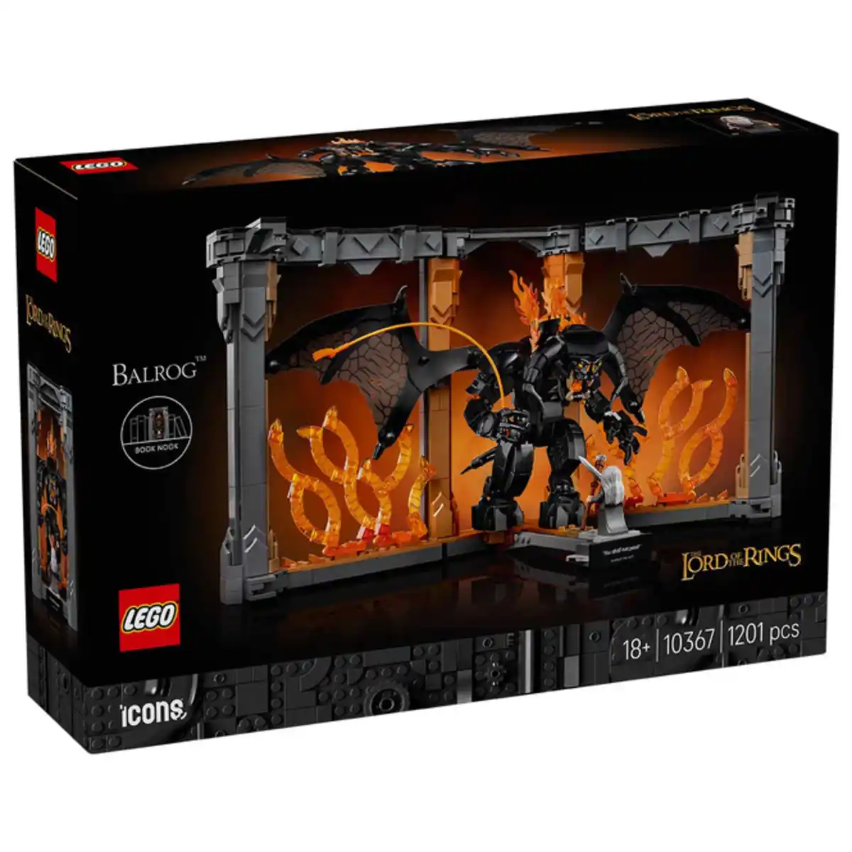 Bild 1 von LEGO® Icons 10367 - Herr der Ringe Buchstütze
