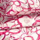 Bild 2 von HÄRLIR Bettwäsche-Set, 3-teilig, weiß leuchtend rosa/Blumenmuster, 240x220/80x80 cm
