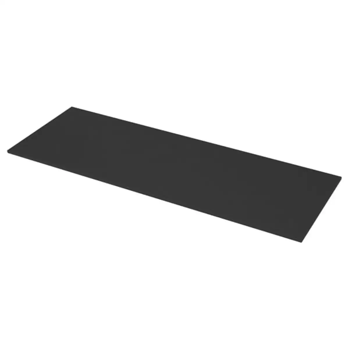 Bild 1 von MÖCKLARP Maßarbeitsplatte, matt schwarz/Steinmuster Porzellankomposit, 1 m²x2.0 cm