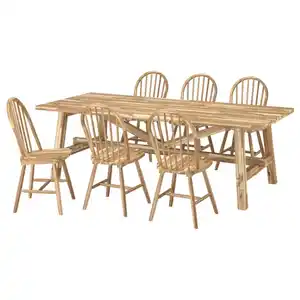 SKOGSTA / SKOGSTA Tisch und 6 Stühle, Akazie/Akazie, 235 cm