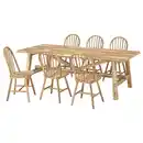 Bild 1 von SKOGSTA / SKOGSTA Tisch und 6 Stühle, Akazie/Akazie, 235 cm