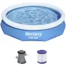 Bild 1 von BESTWAY Pool, blau, ØxH: 305 x 66 cm