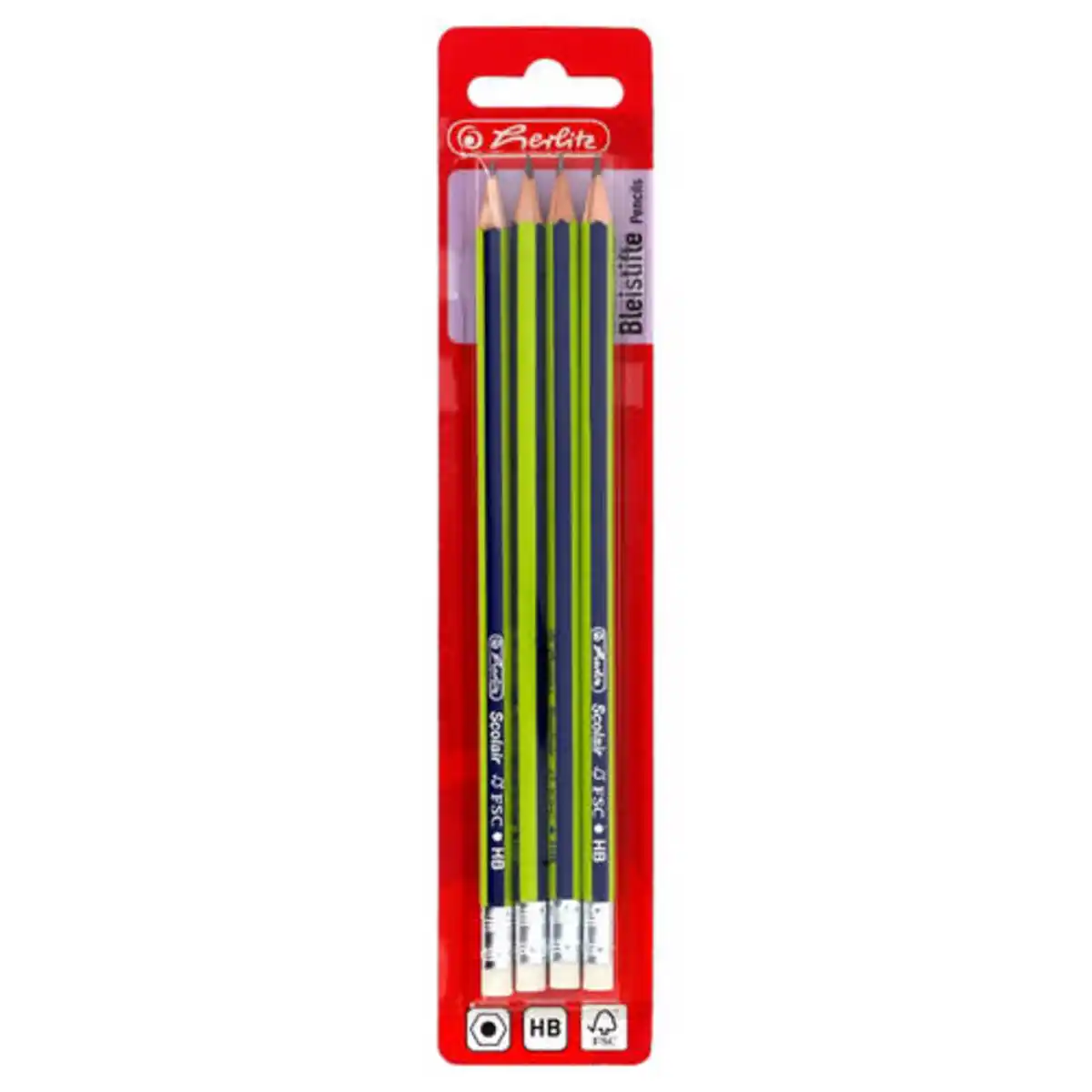 Bild 1 von HERLITZ Schreibwaren, Bleistifte 4er-Set