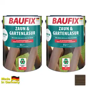 Zaun- und Gartenlasur, Palisander - 2er-Set