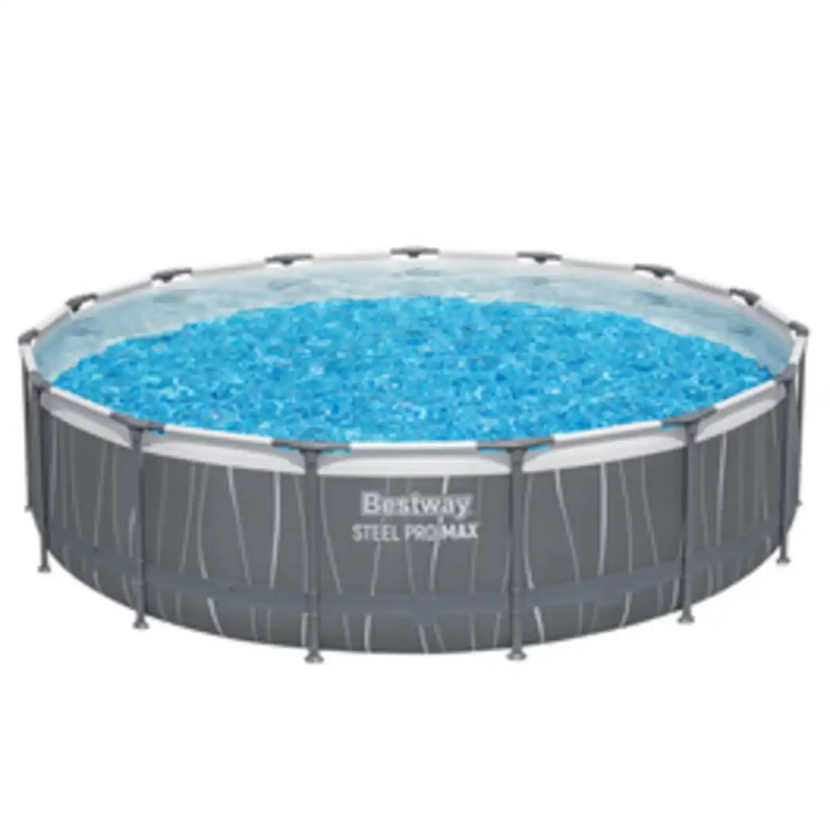 Bild 3 von BESTWAY Pool, Komplett-Set mit Filterpumpe Ø 457 x 107 cm, LED-Design, rund