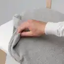 Bild 3 von LISABO Stuhl, Esche/Tallmyra weiß/schwarz
