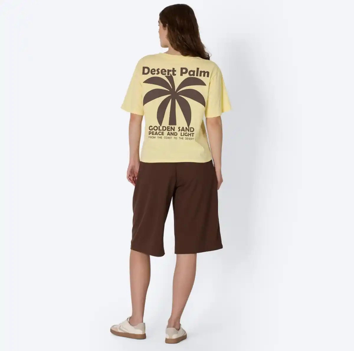 Bild 4 von Damen-Bermuda-Shorts mit Bundfalten