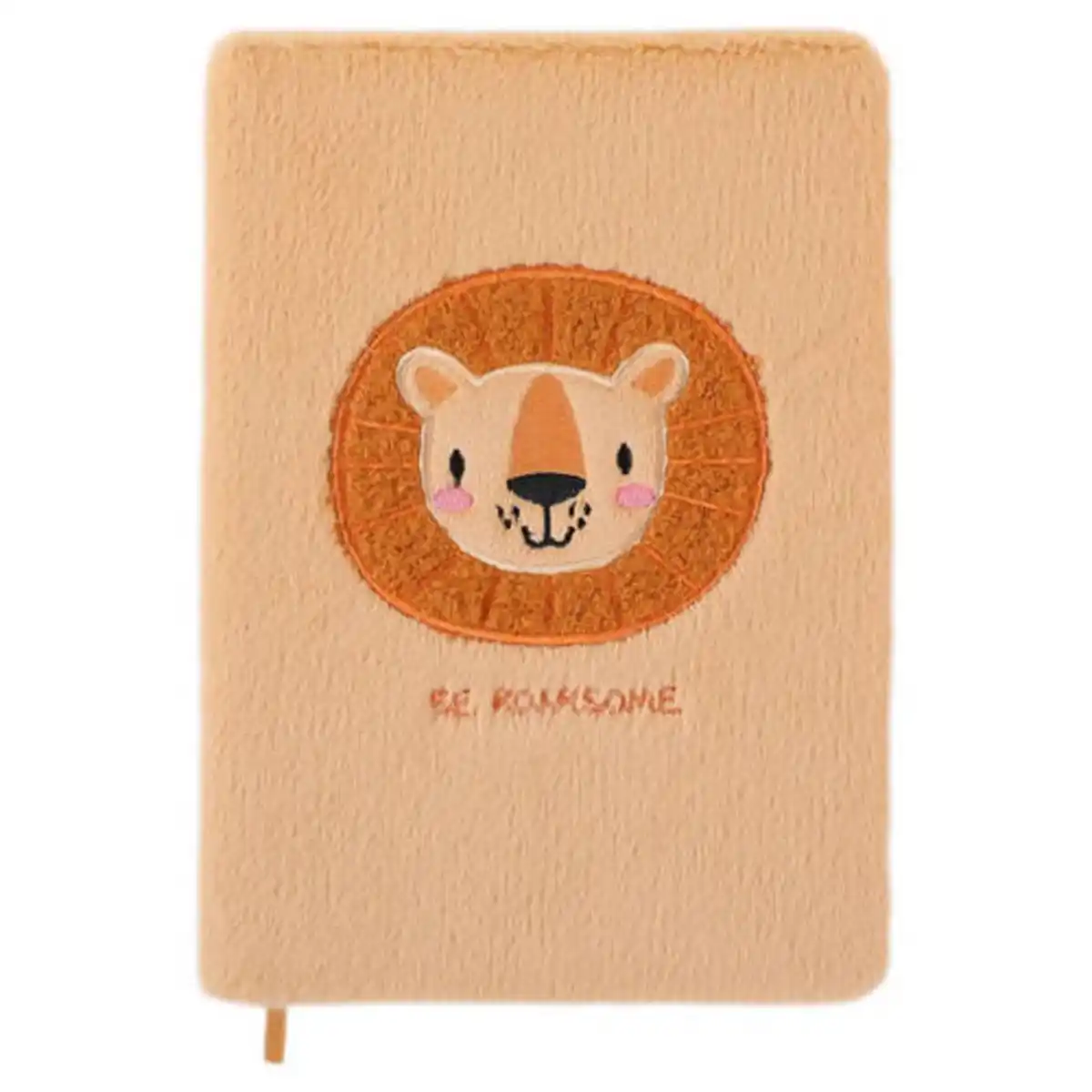 Bild 1 von HOME CREATION Notizbuch und Federmäppchen, Notizbuch, Löwe