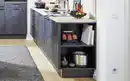 Bild 3 von Impressa - Einbauküche Uno, graphit matt, inkl. Miele Elektrogeräte