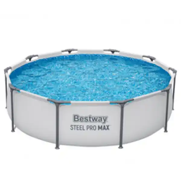 Bild 3 von BESTWAY Rundpool »Steel Pro Max™«, grau, ØxH: 305 x 76 cm