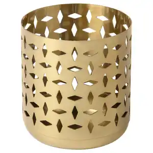 GOKVÄLLÅ Teelichthalter, goldfarben, 10 cm
