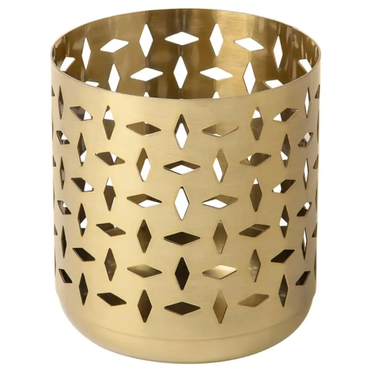 Bild 1 von GOKVÄLLÅ Teelichthalter, goldfarben, 10 cm