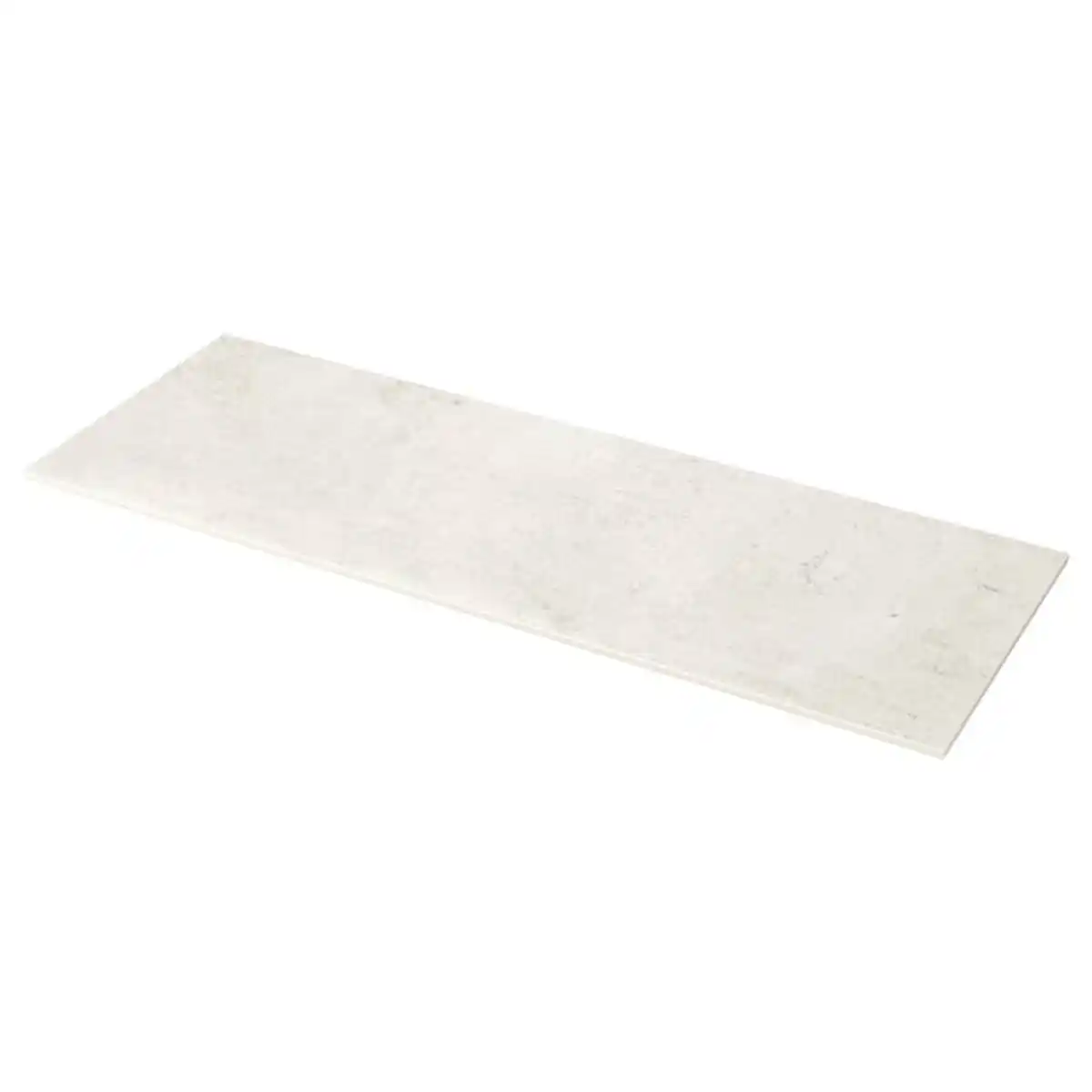 Bild 1 von MÖCKLARP Maßarbeitsplatte, weiß/grau Betonmuster/Porzellankomposit, 1 m²x2.0 cm