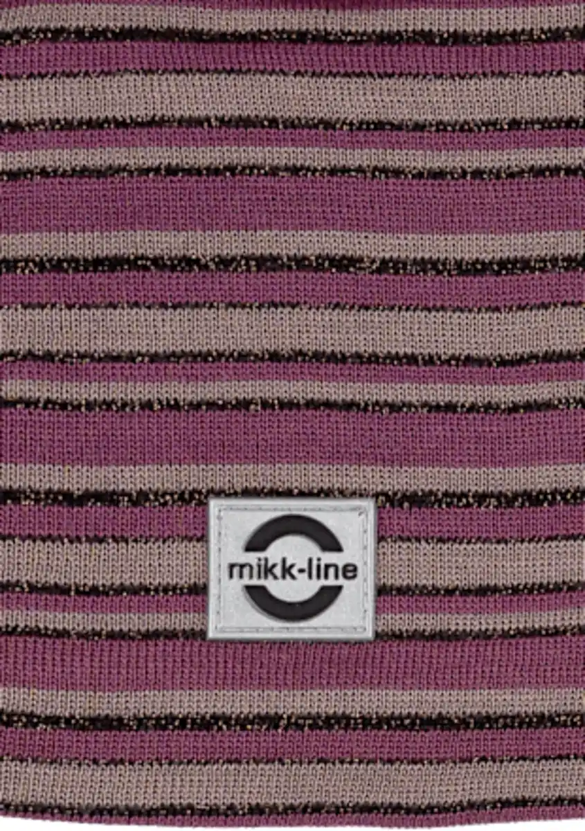 Bild 3 von Mikk-Line Mütze mit Schurwolle, lila, Gr. 122/128, 1 St