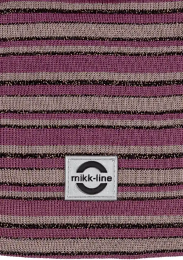 Bild 3 von Mikk-Line Mütze mit Schurwolle, lila, Gr. 122/128, 1 St