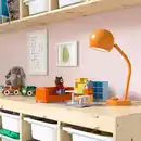 Bild 3 von KORVSNÖRE Schreibtischleuchte, LED, dimmbar/orange