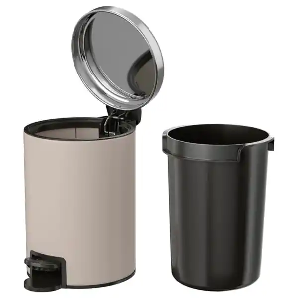 Bild 3 von EKOLN Abfalleimer, beige, 3 l