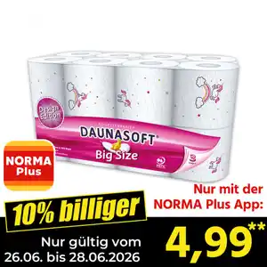 Daunasoft Toilettenpapier