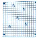 Bild 1 von GREJIG Wandgitter mit Ablage, blau, 58x59 cm