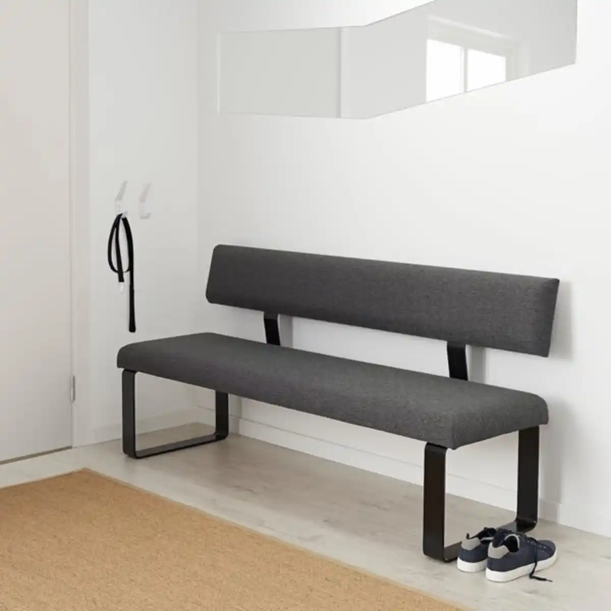 Bild 3 von KARLANTON Bank, grau, 180 cm