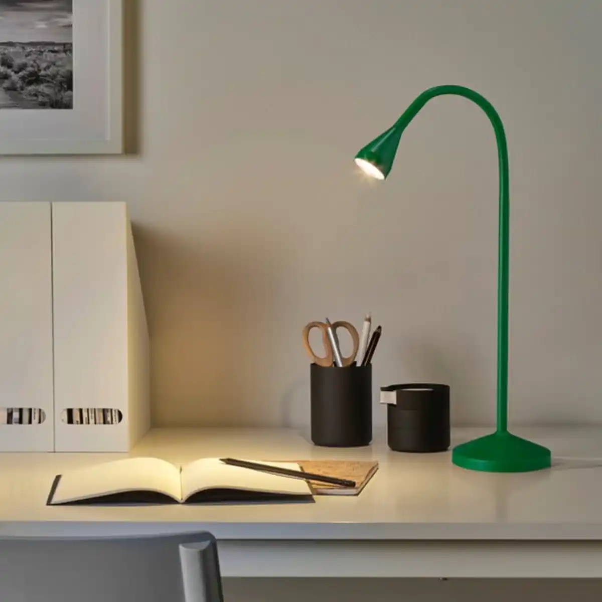 Bild 2 von NÄVLINGE Schreibtischleuchte, LED, grün