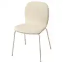 Bild 1 von SKÅLSTA Stuhl, Knäbäck beige/röhrenförmig. Metall/hell graubeige