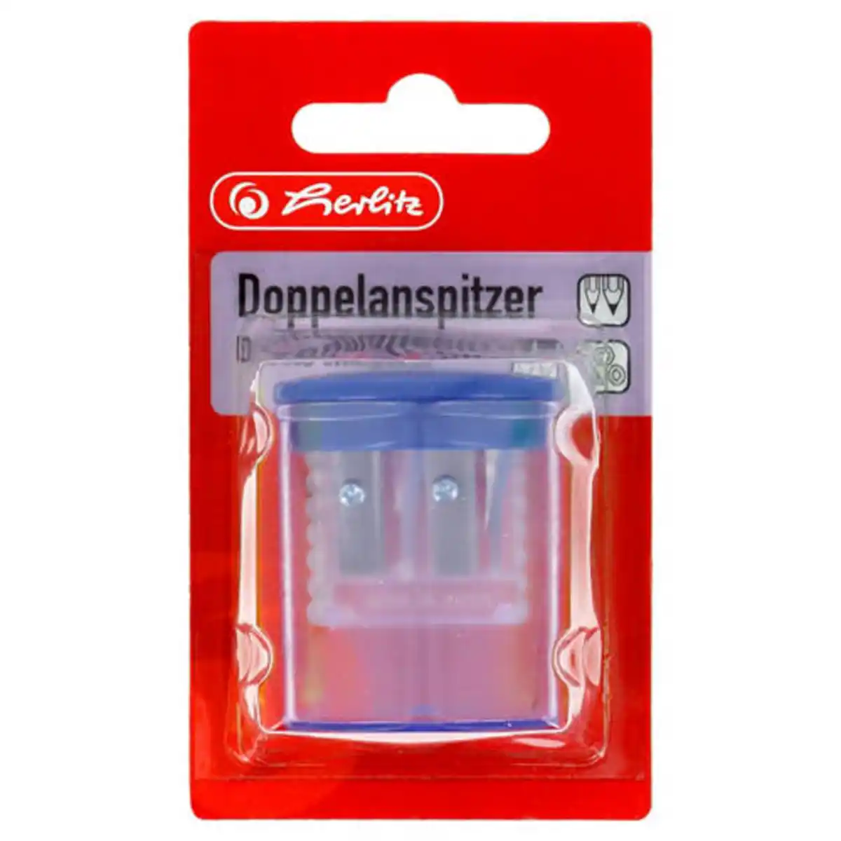 Bild 1 von HERLITZ Schreibwaren, Spitzer rund, Blau