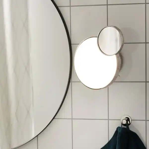 Bild 2 von KABOMBA Wandleuchte mit Spiegel, LED, dimmbar verchromt/glänzend, 20 cm