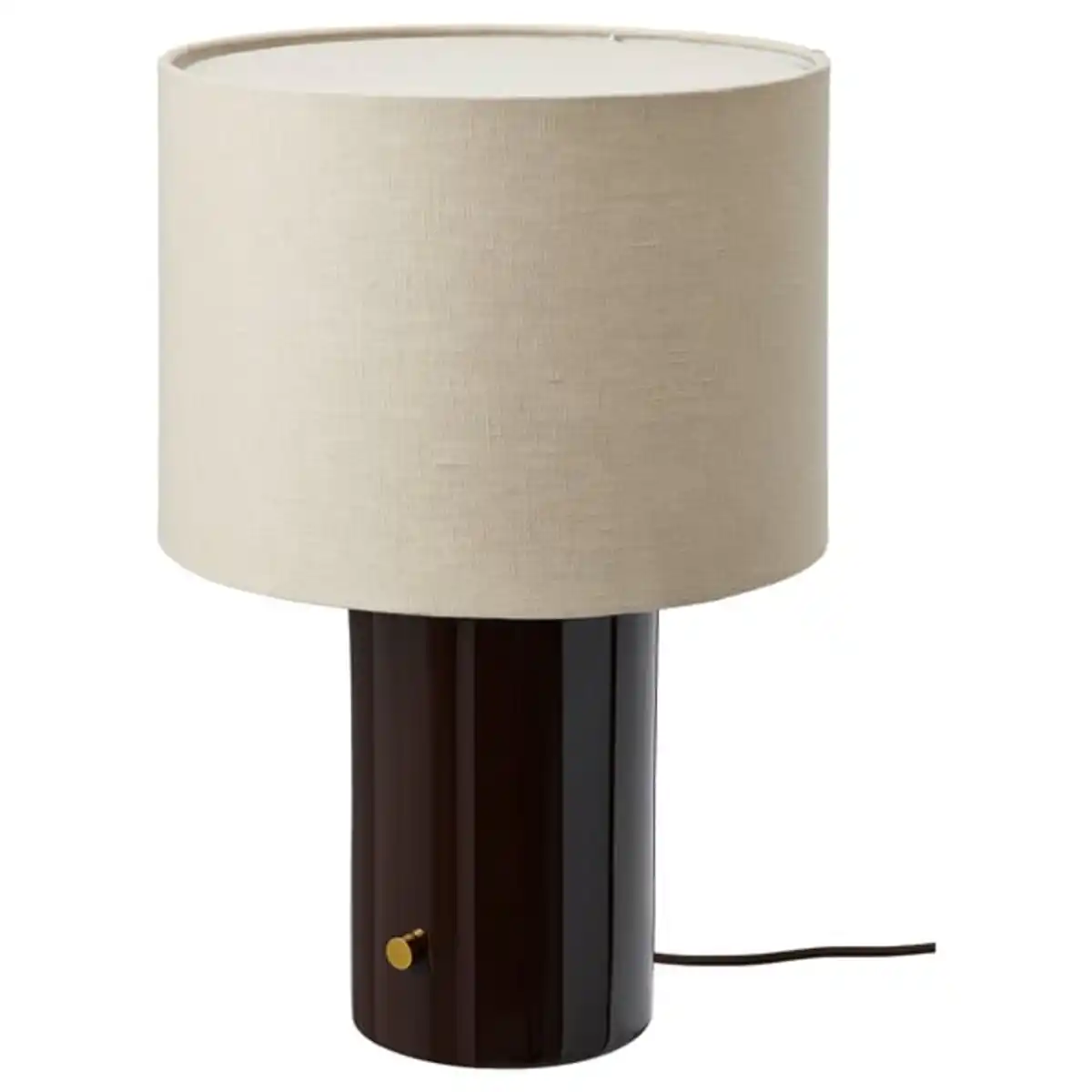 Bild 1 von HALGATT Tischleuchte, dimmbar beige/braun Keramik, 49 cm
