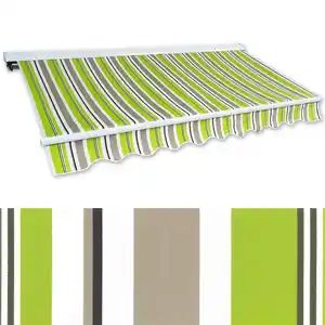 Kassetten-Markise (BW23000) 1,95x1,5m gr.-br. ges.
