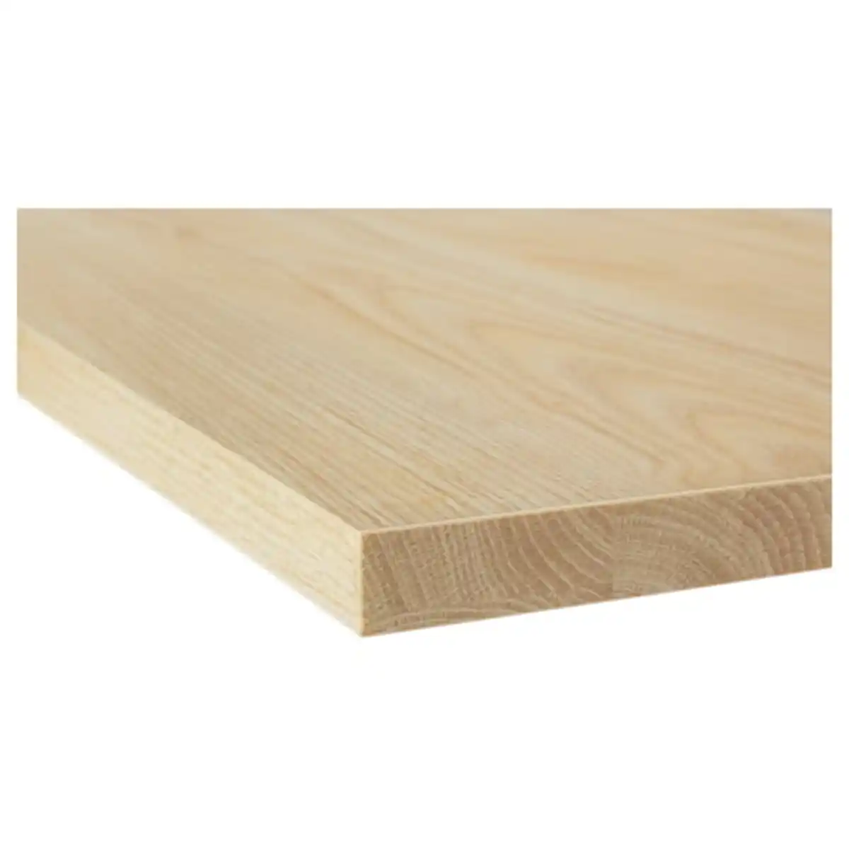 Bild 2 von EKBACKEN Maßarbeitsplatte, Eschenachbildung/Laminat, 45.1-63.5x2.8 cm