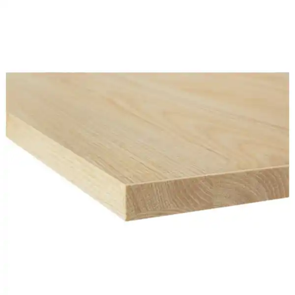 Bild 2 von EKBACKEN Maßarbeitsplatte, Eschenachbildung/Laminat, 45.1-63.5x2.8 cm