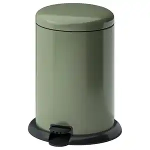 GÅNGSKYFFEL Treteimer, graugrün, 18 l