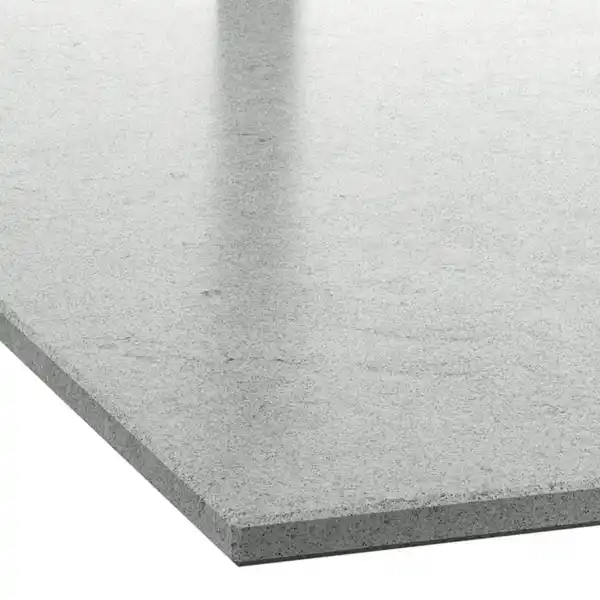 Bild 2 von LOCKEBO Maßarbeitsplatte, hellgrau Steinmuster/Glaskomposit, 1 m²x2.0 cm