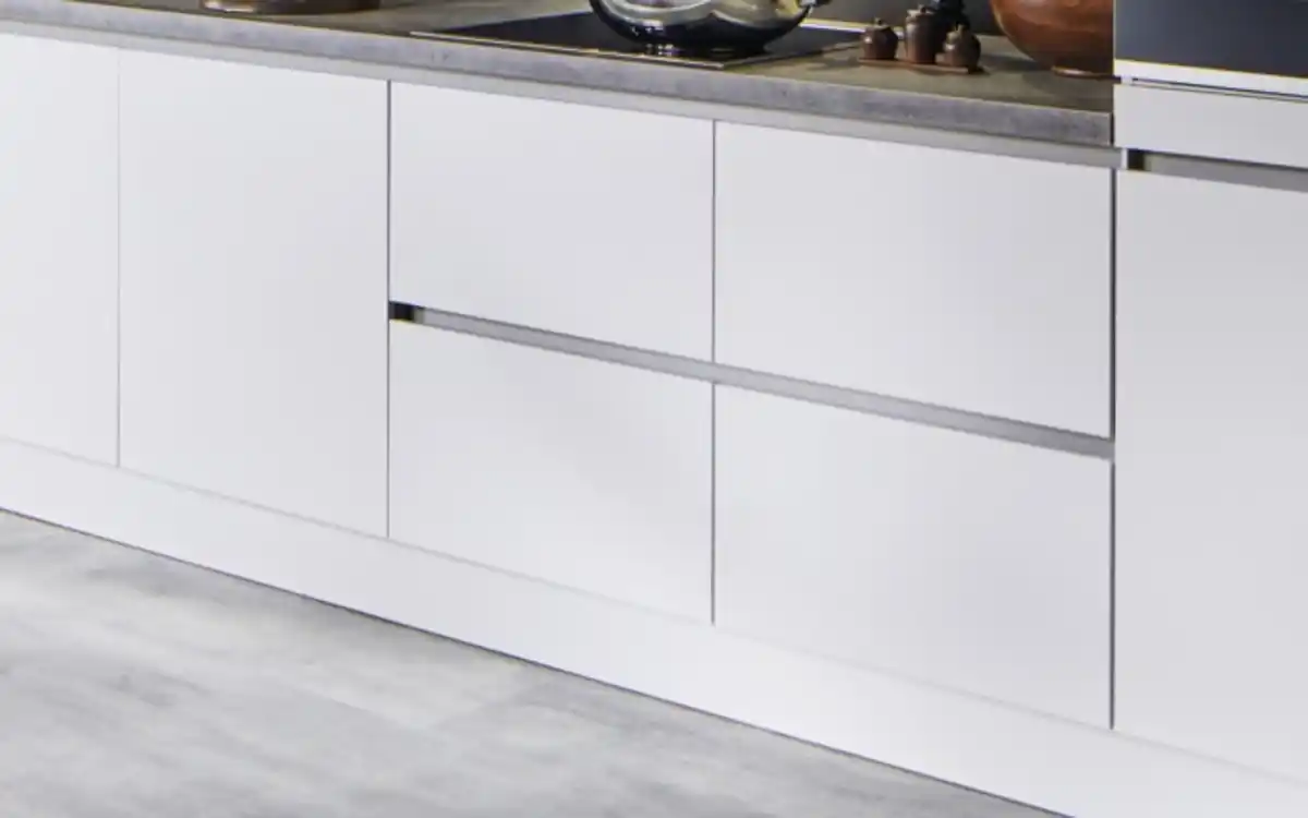Bild 3 von Impressa - Einbauküche Uno, weiß, inkl. Miele Elektrogeräte