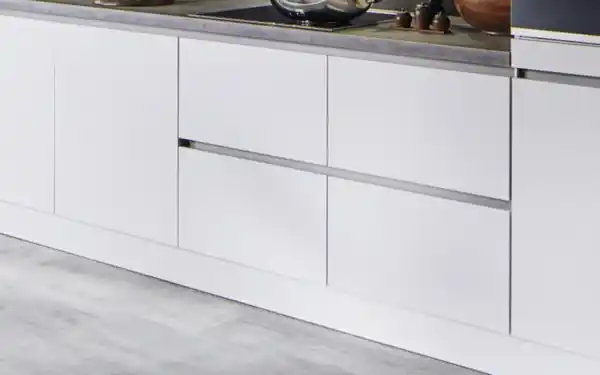Bild 3 von Impressa - Einbauküche Uno, weiß, inkl. Miele Elektrogeräte