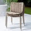 Bild 3 von SEGERÖN / TEGELÖN Tisch und 6 Stühle, für draußen weiß/beige/beige