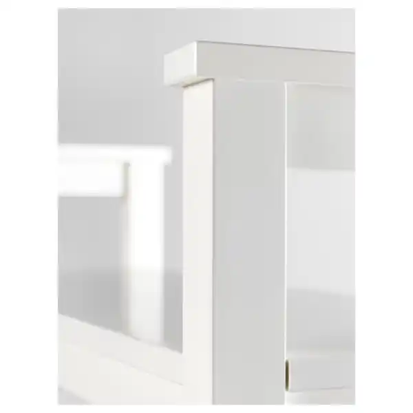 Bild 3 von HEMNES Bank mit Schuhablage, weiß, 85x32x65 cm