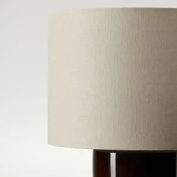 Bild 3 von HALGATT Tischleuchte, dimmbar beige/braun Keramik, 49 cm