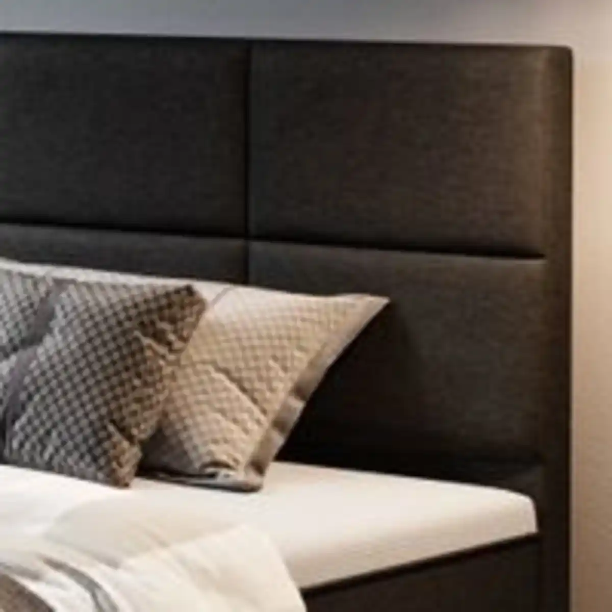 Bild 3 von Boxspringbett ROTTERDAM PLUS mit Taschenfederkernmatratze, ca. 180 x 200 cm – Schwarz