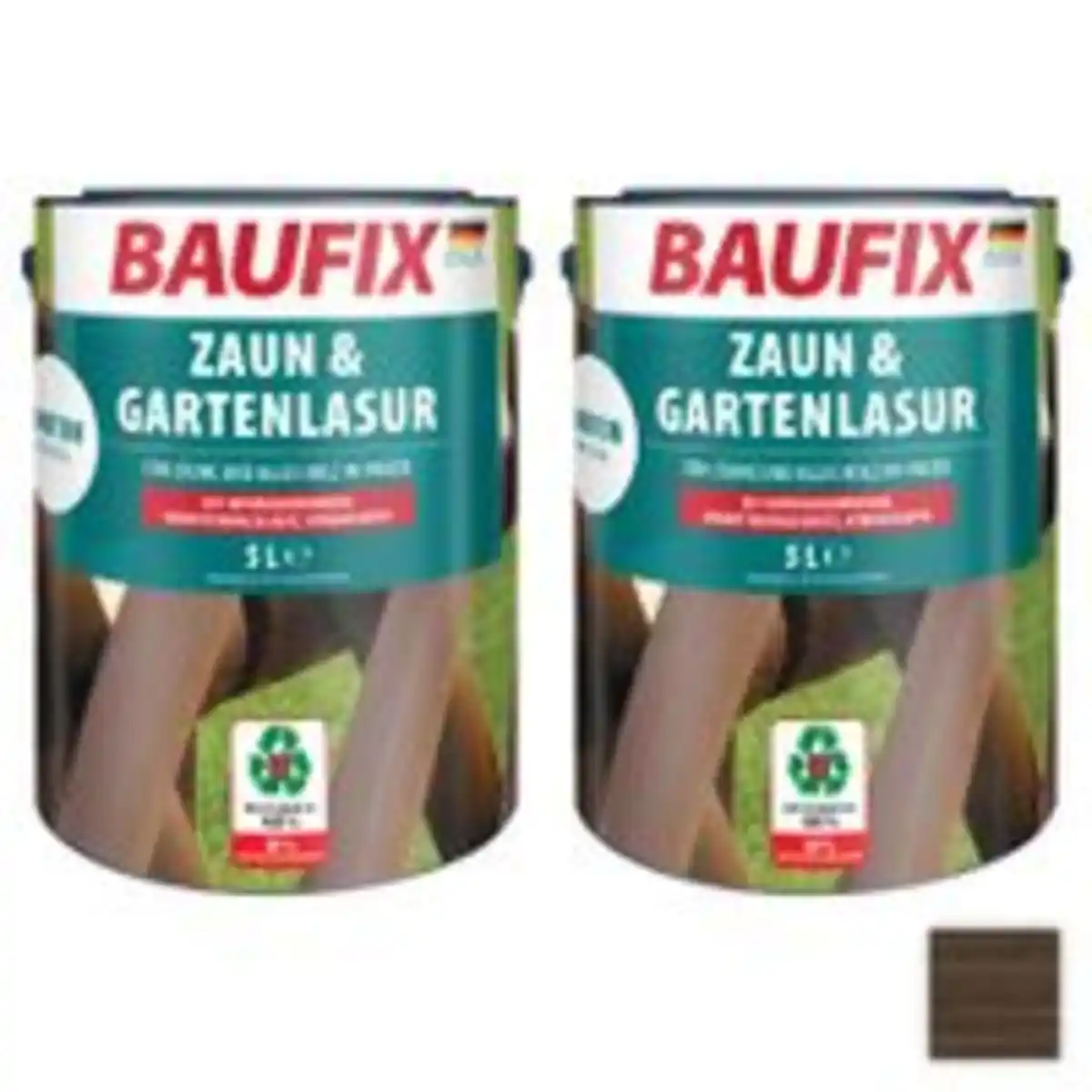 Bild 2 von Zaun- und Gartenlasur, Palisander - 2er-Set