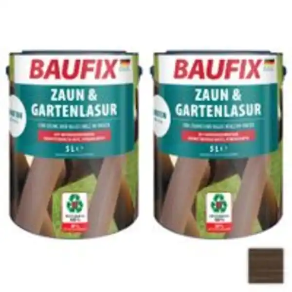 Bild 2 von Zaun- und Gartenlasur, Palisander - 2er-Set