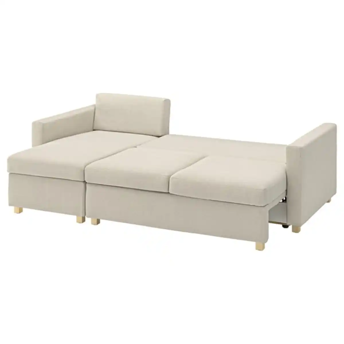 Bild 3 von SALTSJÖBADEN 3er-Bettsofa mit Récamiere, Fridtuna hellbeige