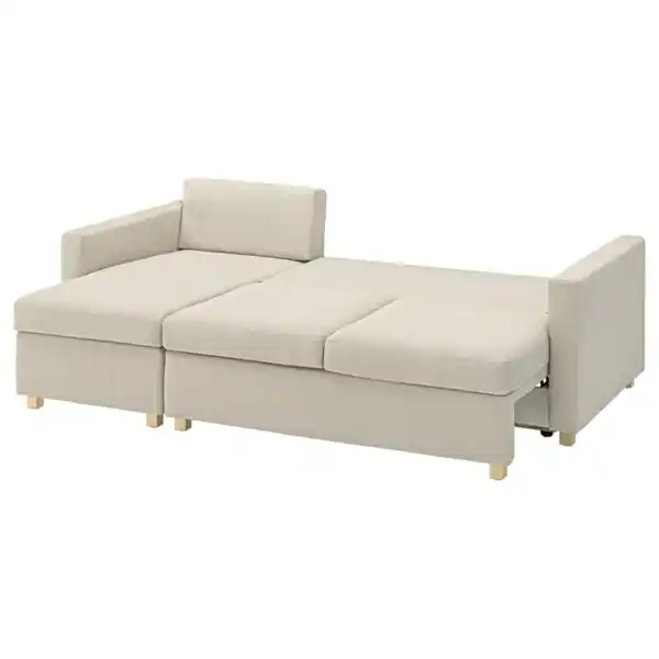 Bild 3 von SALTSJÖBADEN 3er-Bettsofa mit Récamiere, Fridtuna hellbeige