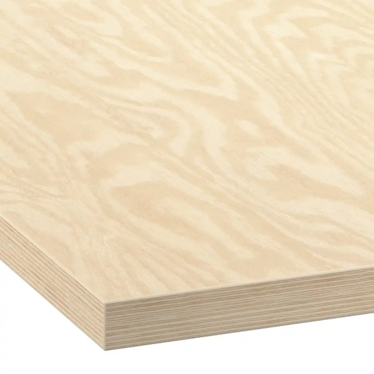 Bild 2 von EKBACKEN Maßarbeitsplatte, Sperrholzmuster/Laminat, 45.1-63.5x2.8 cm